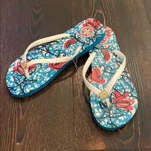 Tory Burch Ivory Bati Flip-Flop Ivory Multi 6